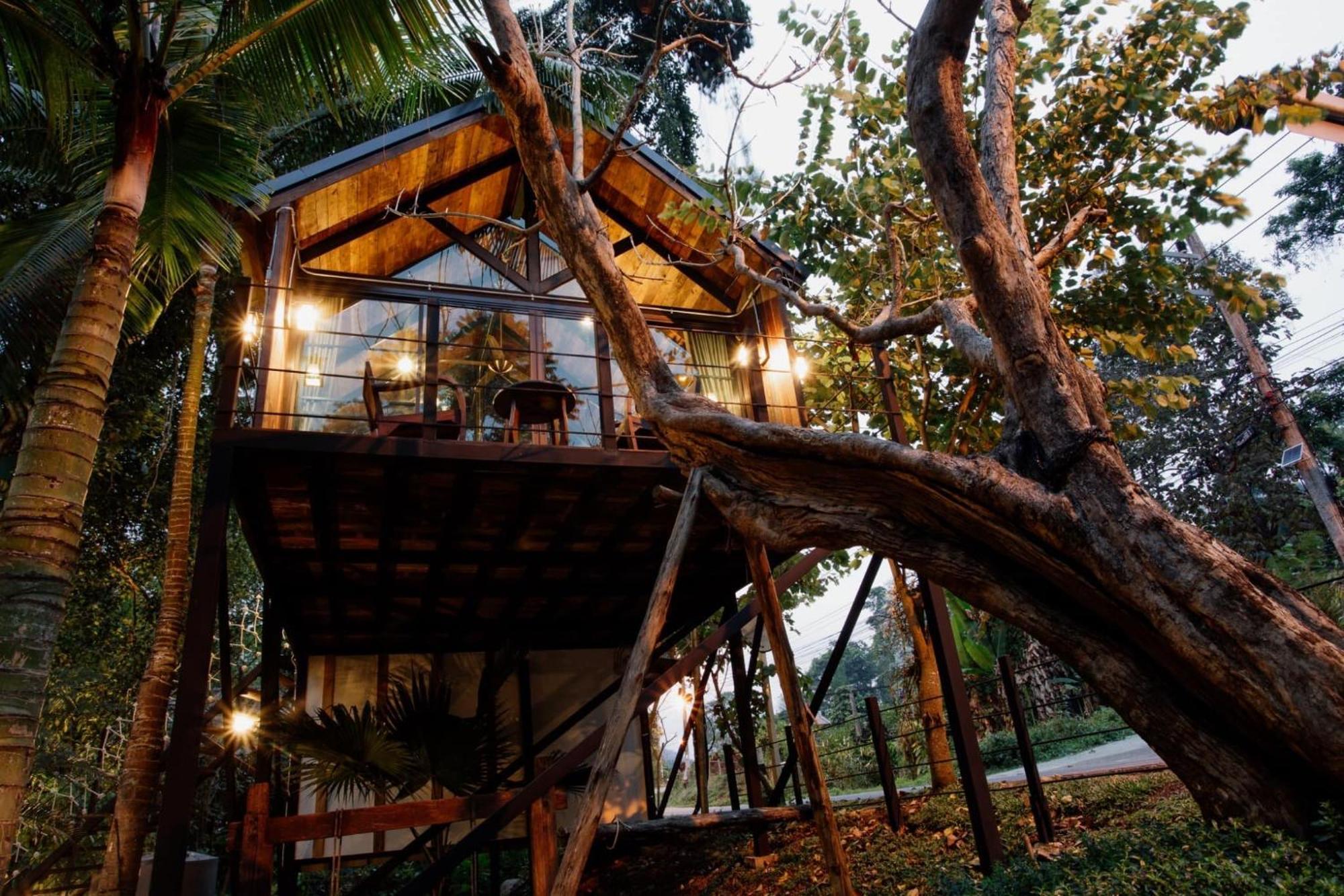 Doi Saket Wilderness Treehouseヴィラ エクステリア 写真