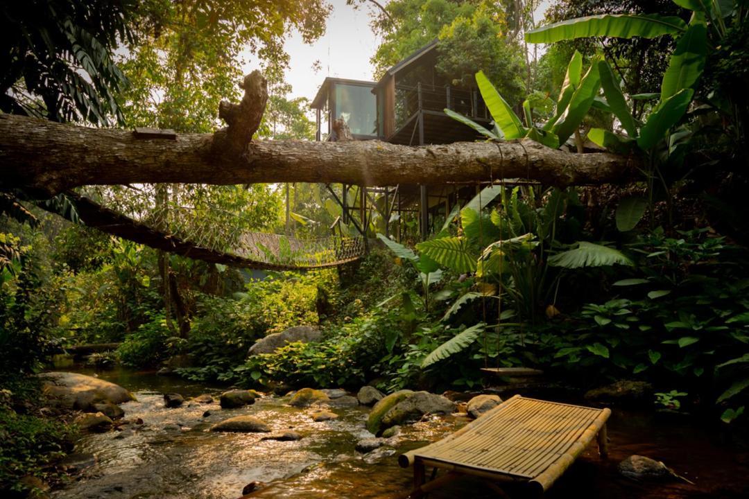 Doi Saket Wilderness Treehouseヴィラ エクステリア 写真